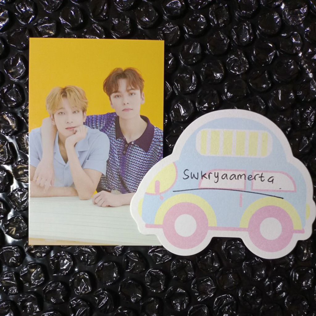 [OFFICIAL, TOLONG BACA DESKRIPSI] PC Photocard Caratland Wonwoo Vernon