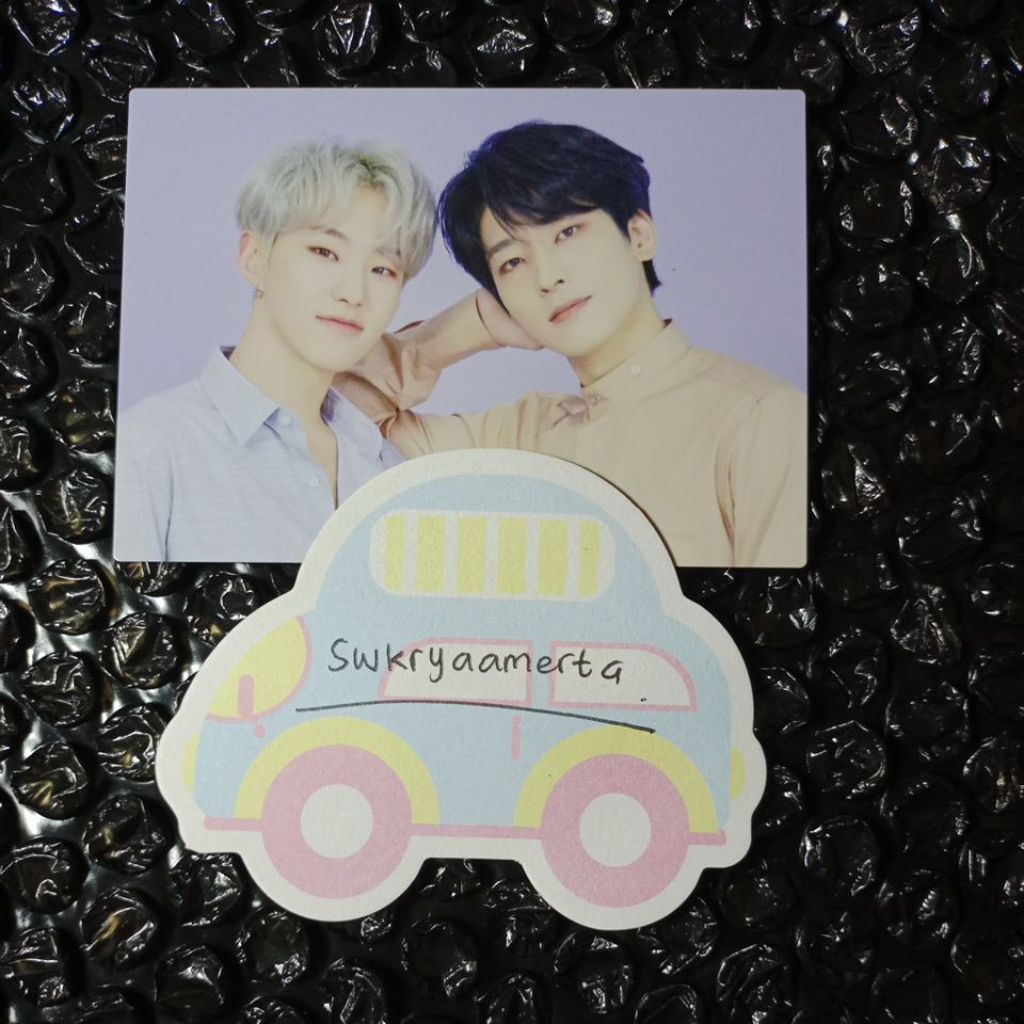 [OFFICIAL, TOLONG BACA DESKRIPSI] PC Photocard Seventeen 2020 Japan Tour - SoonWoo (Hoshi-Wonwoo)