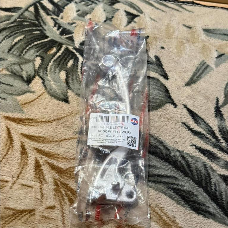 HANDLE LEVER KIRI REM BELAKANG SCOOPY FI SILVER ORI WIN