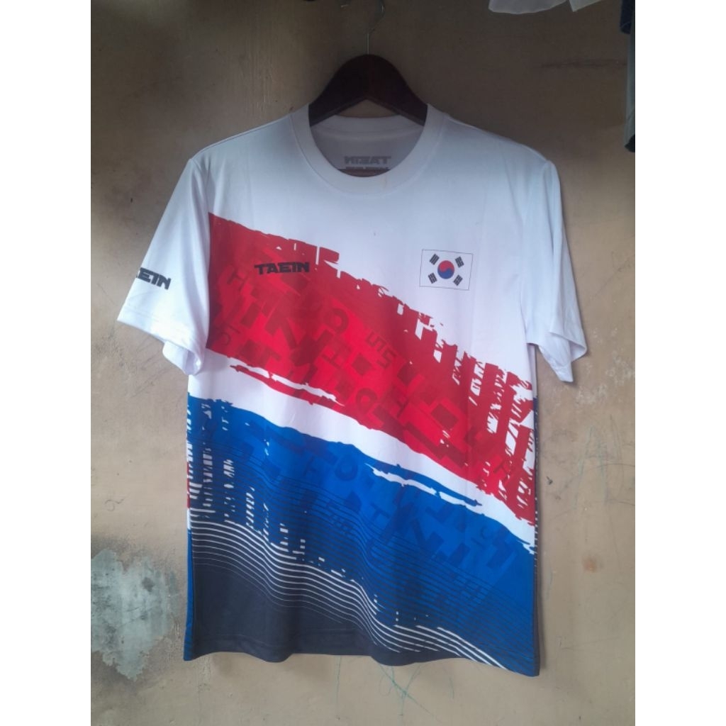 JERSEY BADMINTON TIMNAS KOREA FULL PRINT