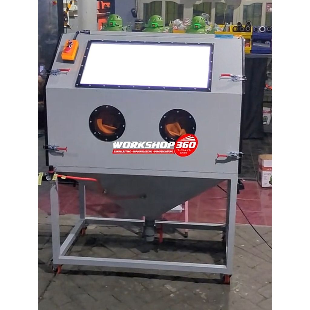 MESIN SANDBLASTING CABINET , SANDBLASTING , SAND BLASTING , SANDBLAST