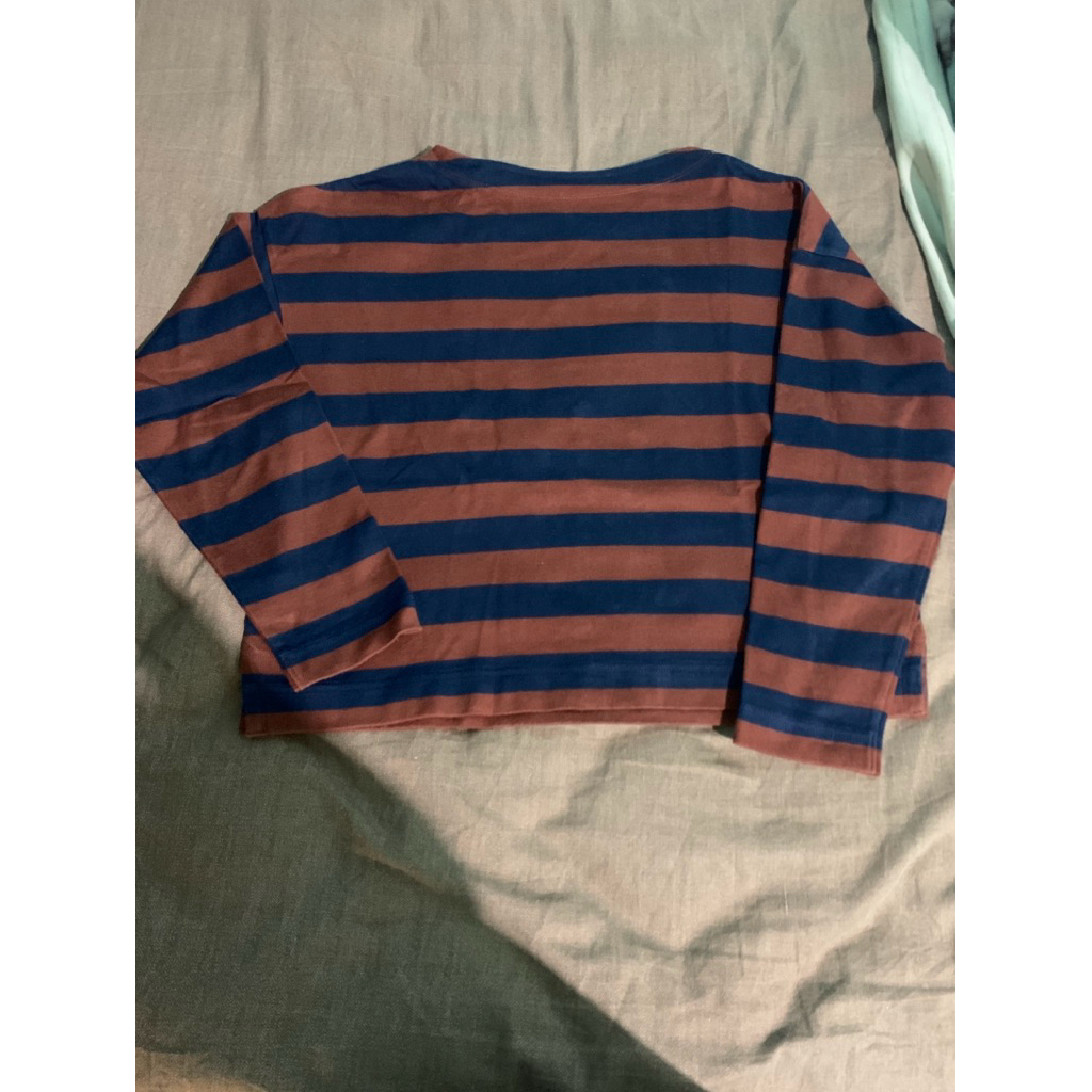 Preloved Blouse stripe Uniqlo