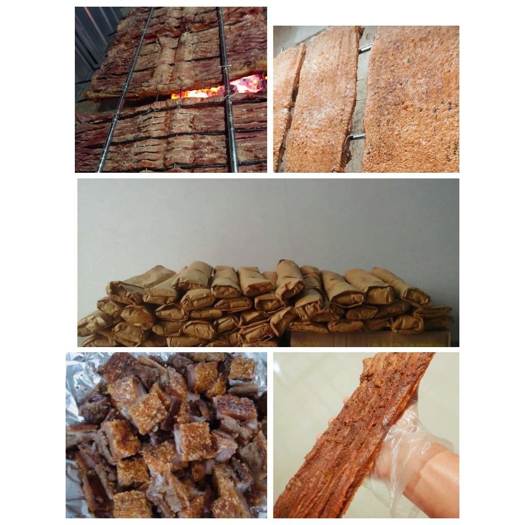 babi panggang bangka/bapang bangka/saucu bangka/siobak crispy khas bangka 500gram / 1/2kg
