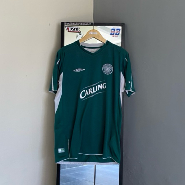 JERSEY RETRO ORIGINAL CELTIC AWAY 2004/2005- JERSEY SEPAKBOLA CELTIC 2004/2005