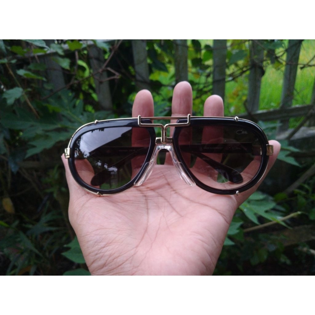 Kacamata Fashion Pria Cazal Mod 642/7 Col 82 Original Klasik Sunglases