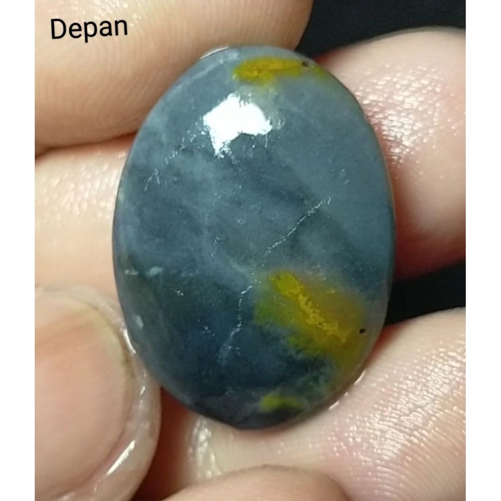 D25_Batu BACAN Kembang Kristal - Body glass Natural Murah