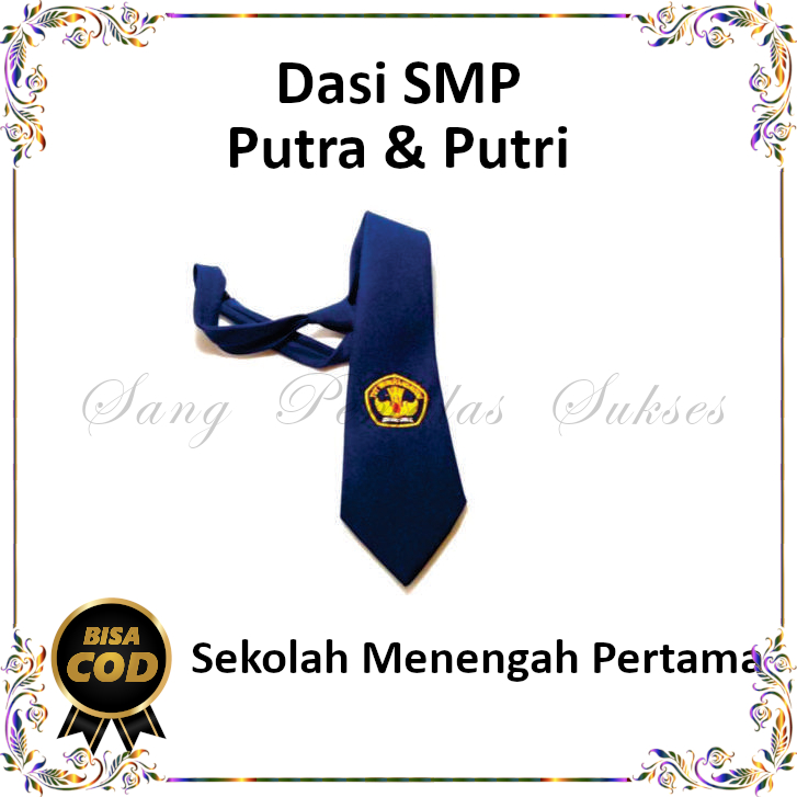 Dasi SMP Putra & Putri Laki & Perempuan