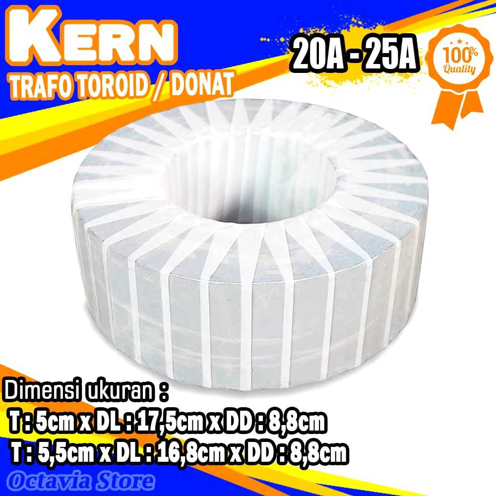 Yuyustore59 Kern Trafo Toroid Kern Trafo Donat 20A - 25A