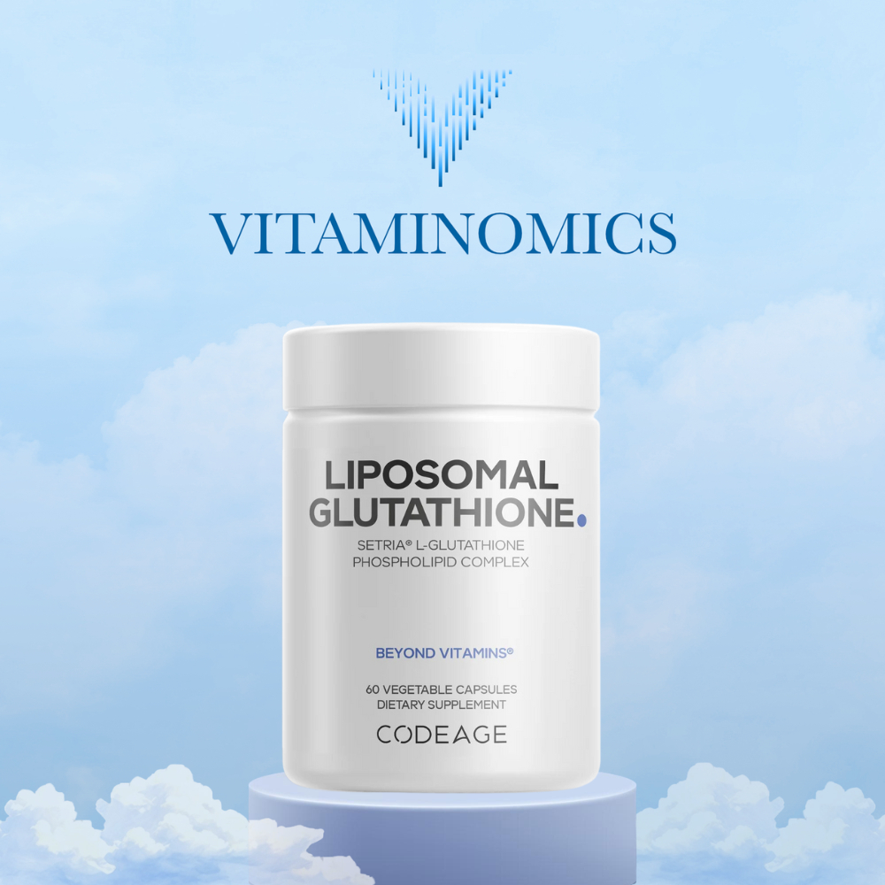 Codeage Liposomal Glutathione 500 mg | Suplemen Antioksidan Liposomal Glutathione