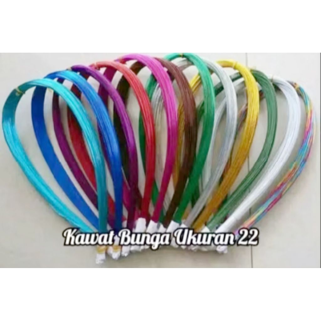 500 Gram Kawat Bunga uk 22 - 1/2 KG Kawat Bunga - Kawat Bonsai