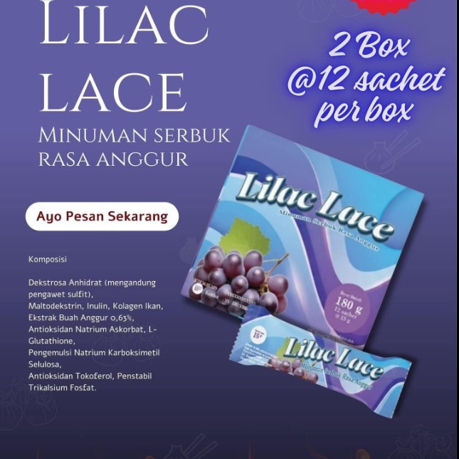 Collagen Drink Lilac Lace Vitamin C & E
