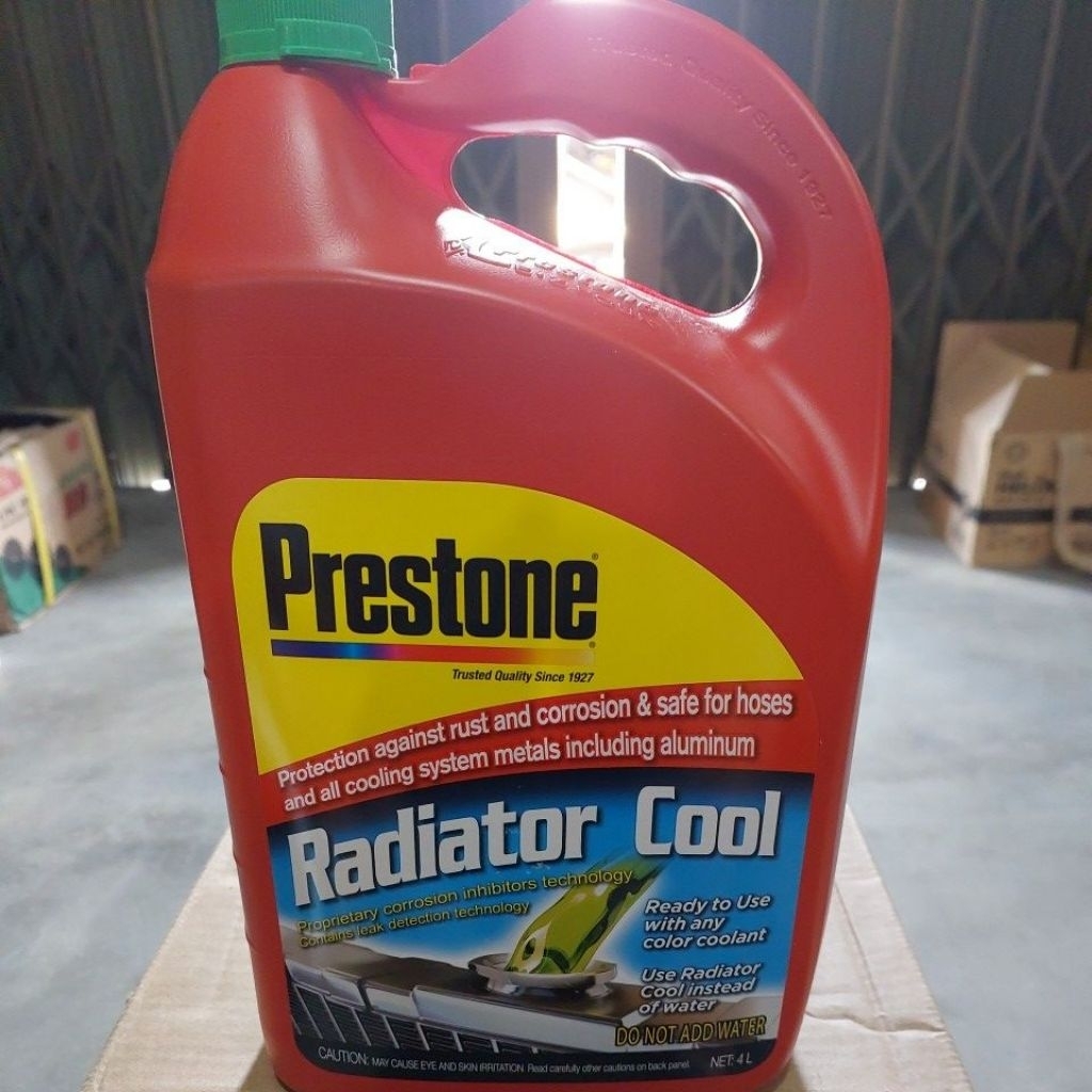 AIR RADIATOR COOLANT COLANT PRESTONE 4L HIJAU