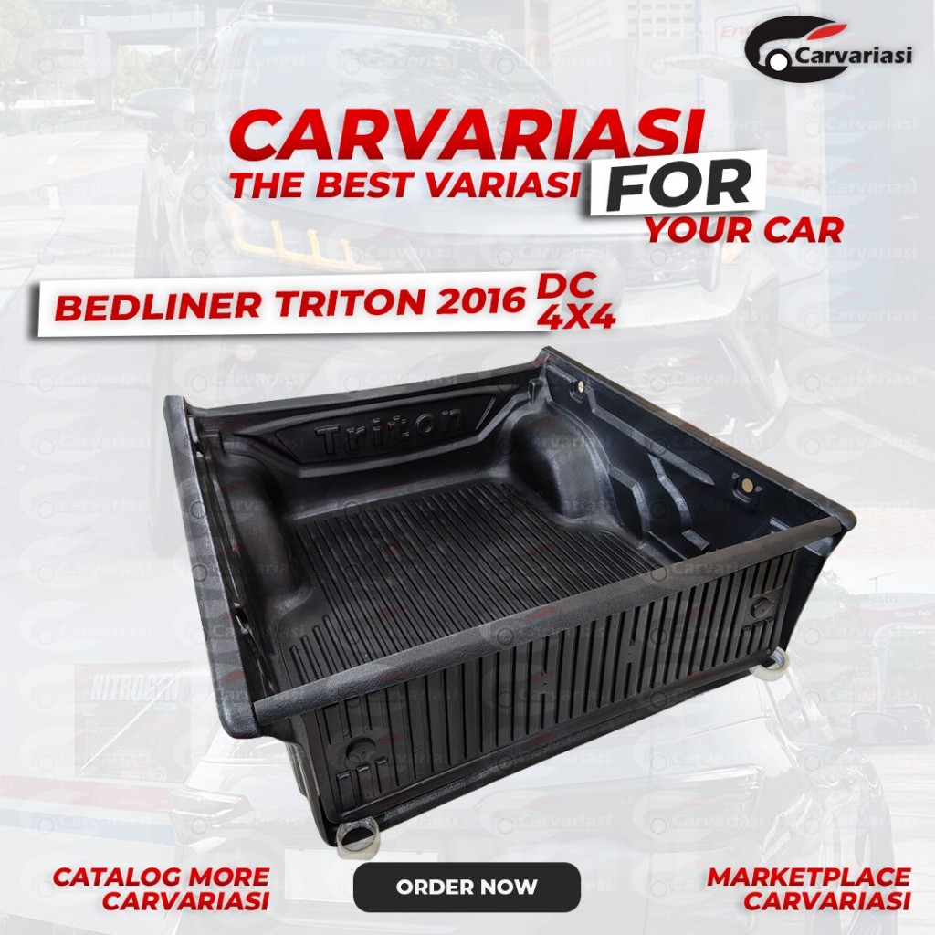 Bedliner Triton 2016 Double Cabin 4x4 Bak Double Cabin Triton Pelapis Bak Triton 2016 4x4