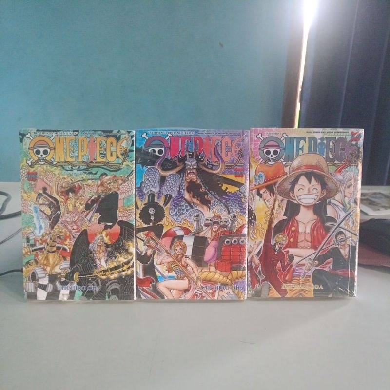 Komik One Piece ORI Set Vol 100 , 101 , 102 segel