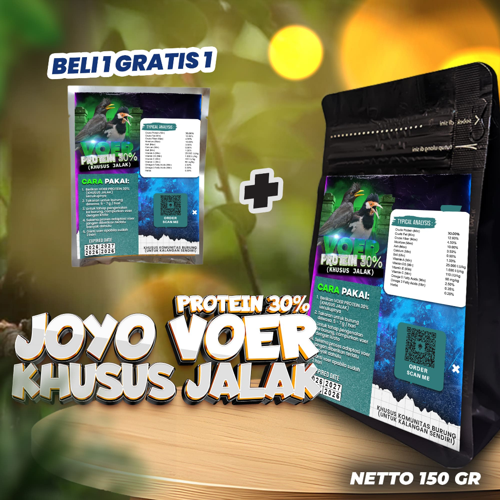 MAKANAN BURUNG JALAK | VOER BURUNG JALAK | VOER HARIAN | VOER NUTRISI KOMPLIT | VOER JALAK PROTEIN 3
