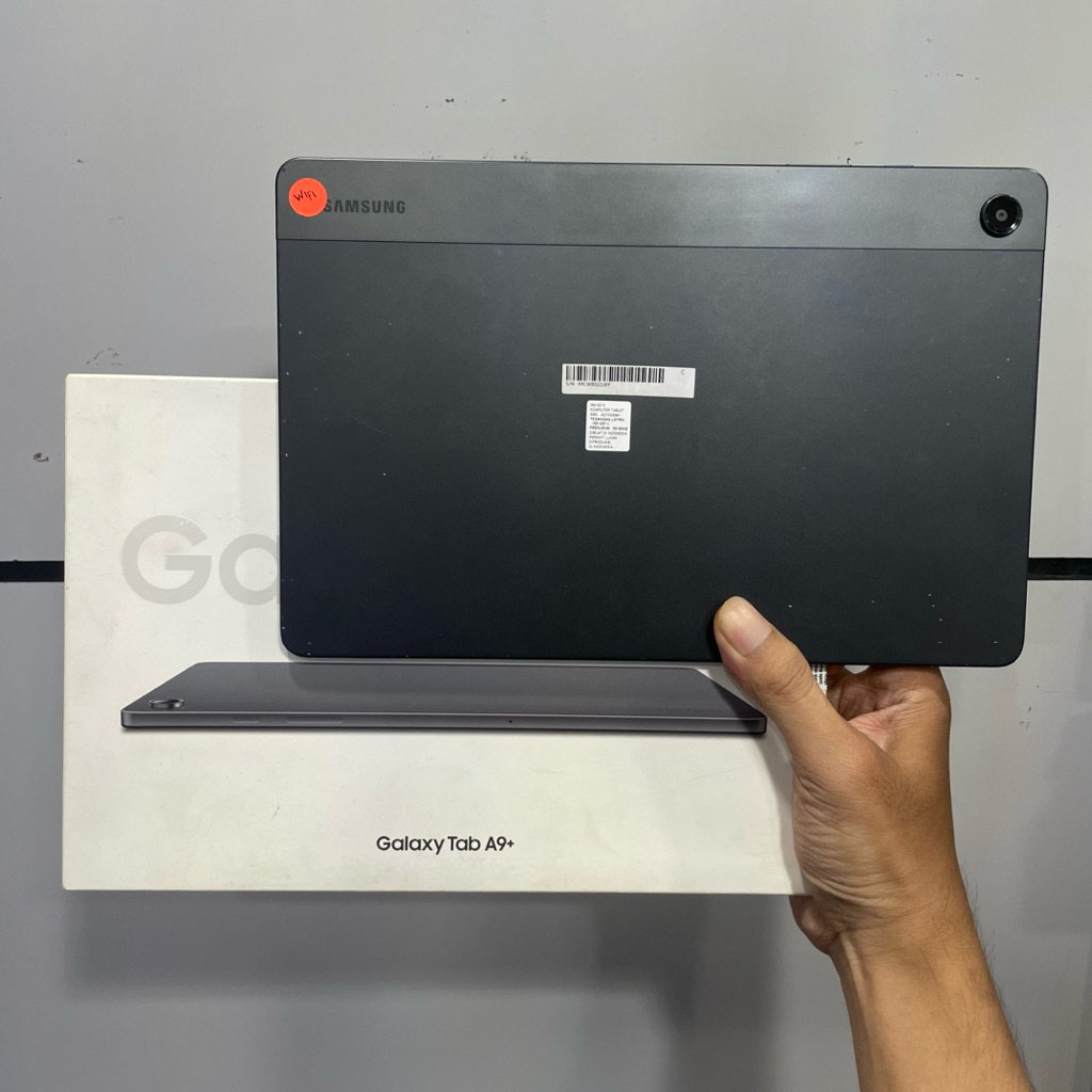 samsung tab a9 plus wifi 4/64gb second bekas pakai pemakaian terawat fullset original