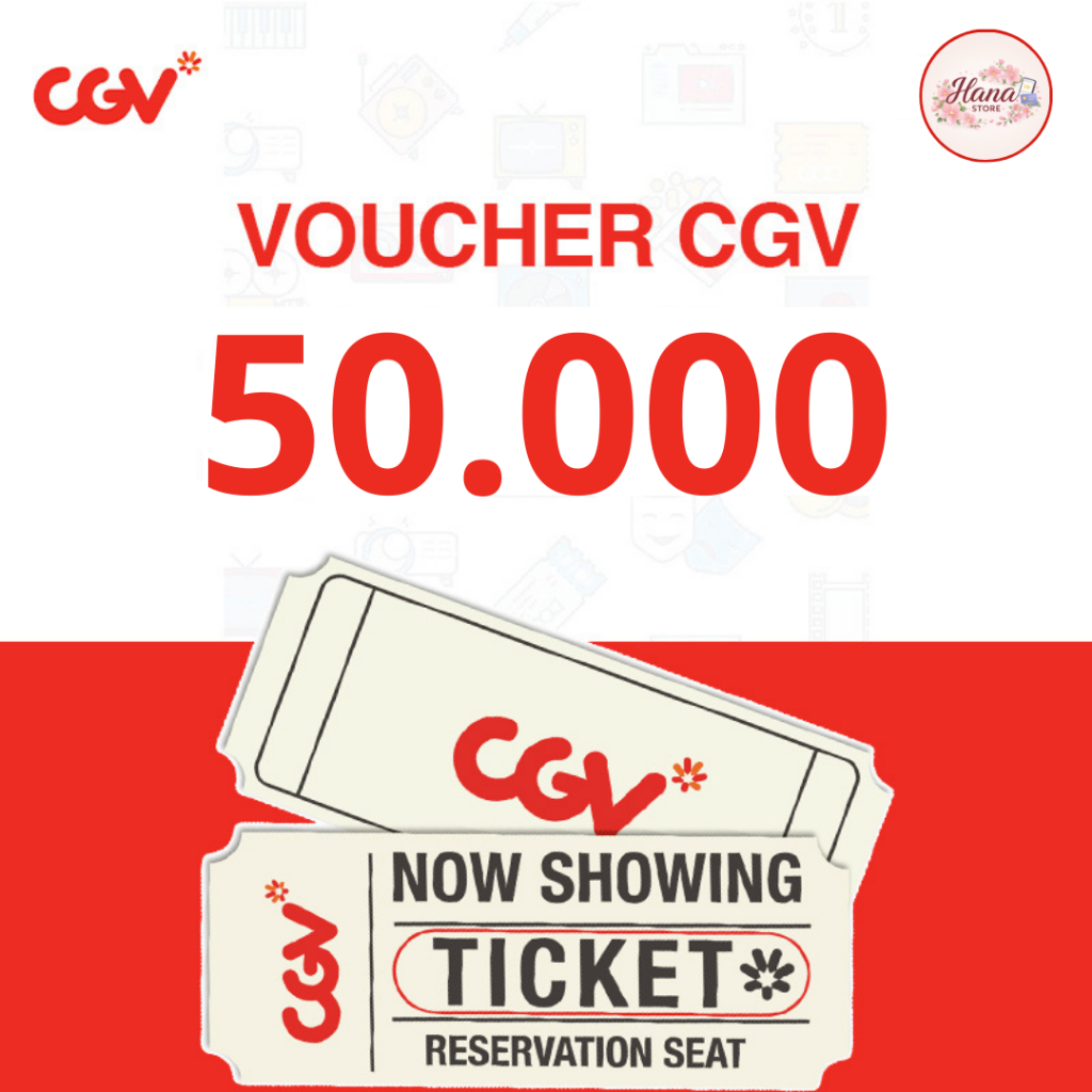 CGV e Voucher Nominal 50K 50Ribu 50.000