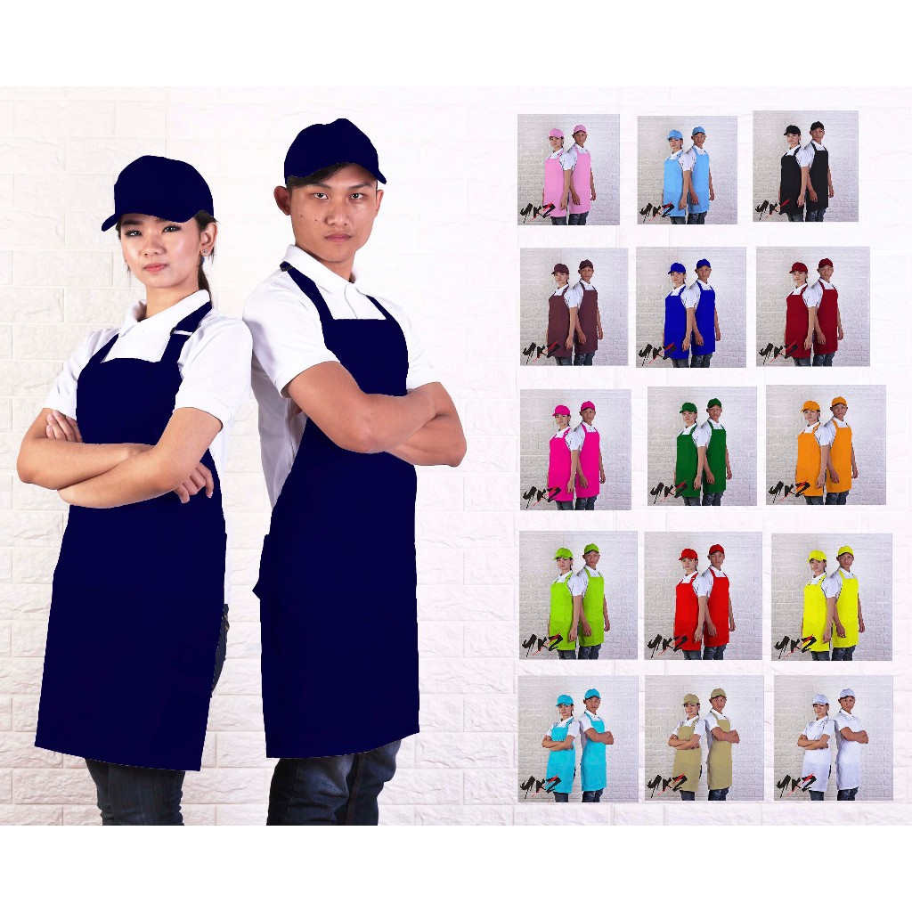 apron barista polos Navy/ celemek polos / apron kitchen /apron barista warna navy<apron> <clemek> <a