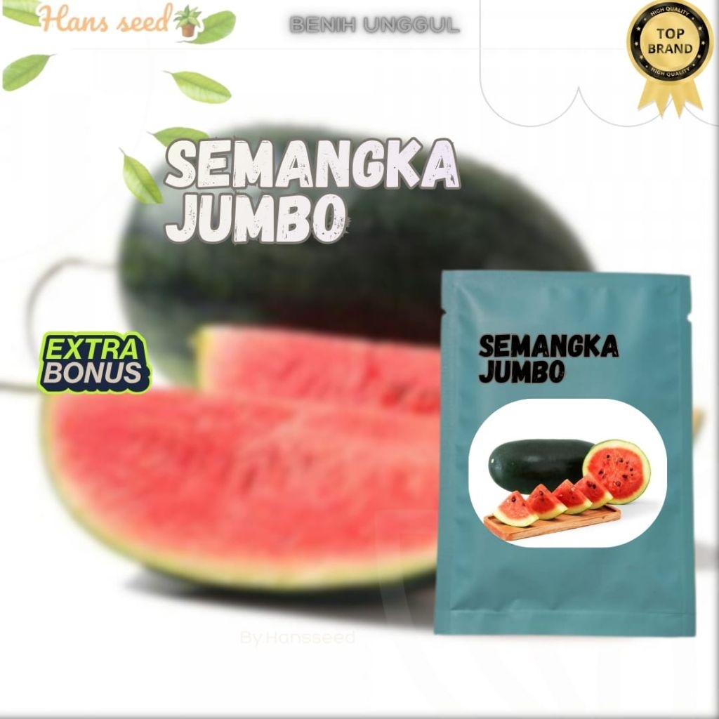 (10 biji) BIJI BENIH SEMANGKA INUL JUMBO UNGGUL | EXTRA BONUS