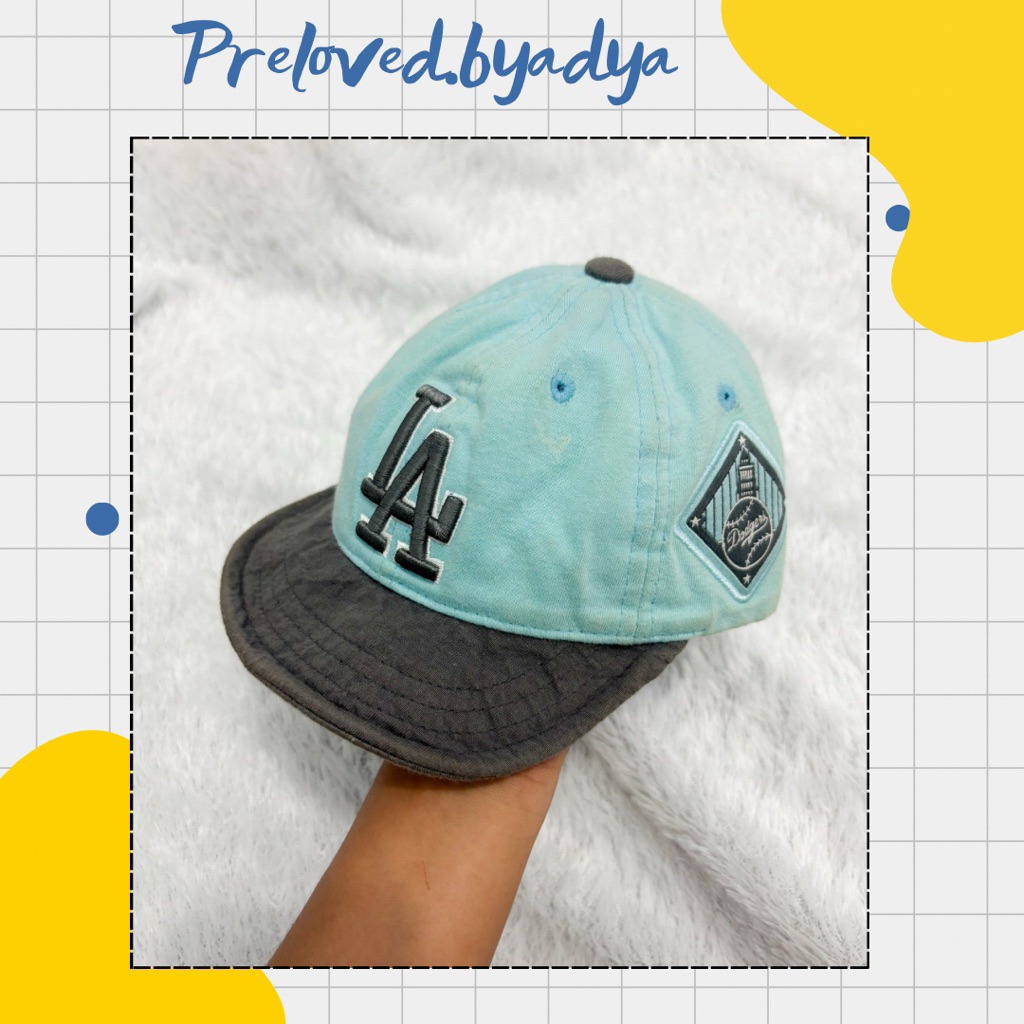 Preloved. Topi anak toddler LA - MLB BASEBALL usia 1-3tahun