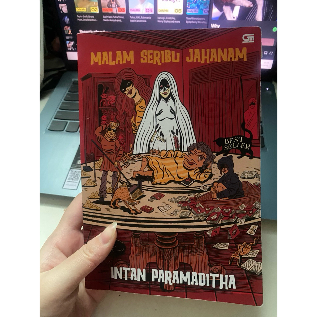 Malam Seribu Jahanam buku preloved