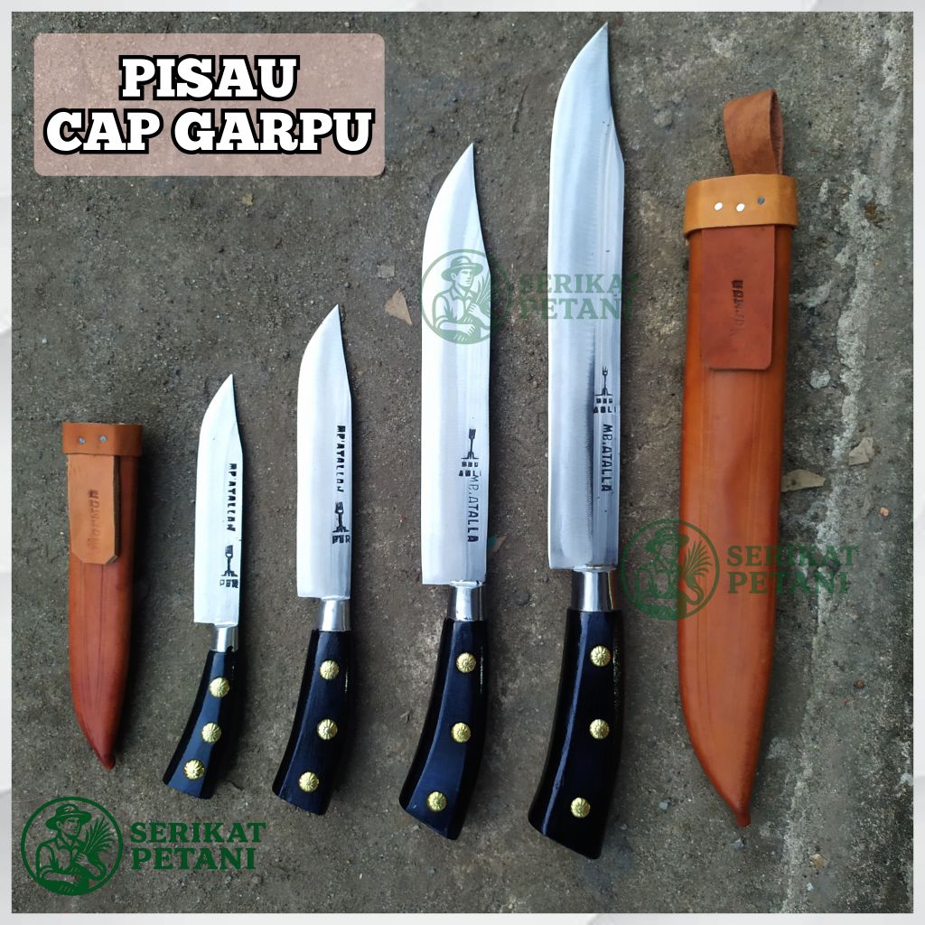 PISAU CAP GARPU BAJA ASLI SUPER KUALITAS TERBAIK