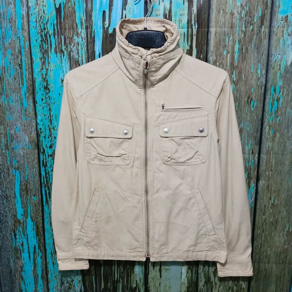 jaket parka THE SHOP TK MIXPICE polos size M casual murah bagus