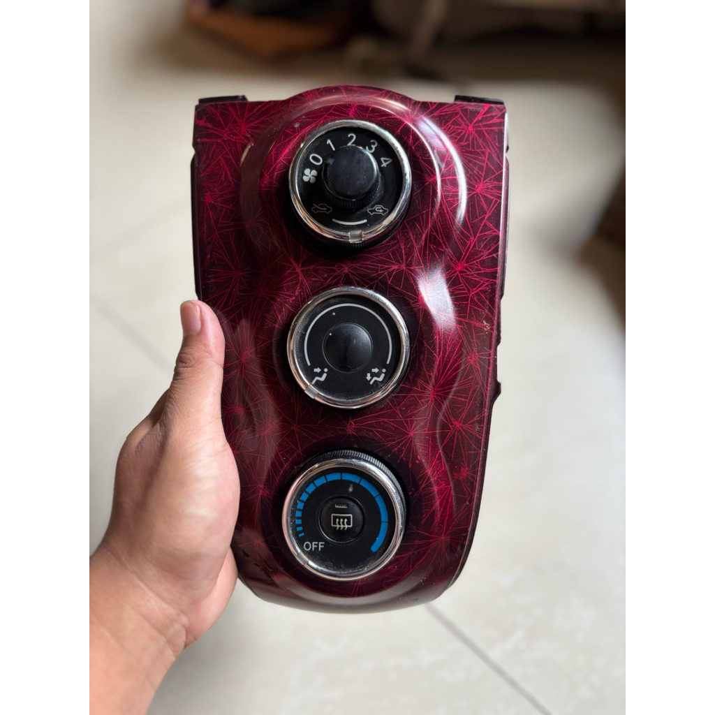 Kontrol Ac tengah yaris Bakpao 2012 original