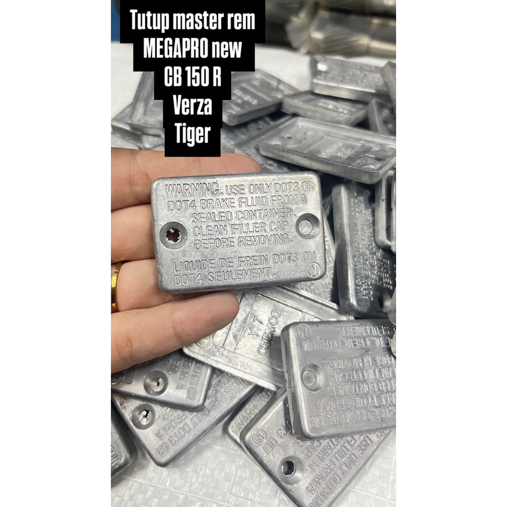 Tutup minyak master rem atas Honda Mega pro new cb 150r verza tiger