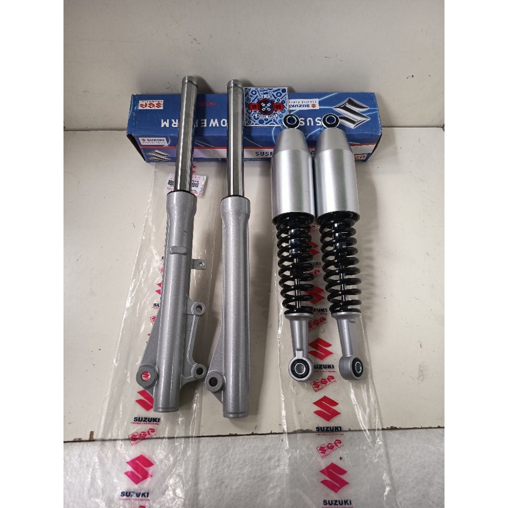 PAKET SHOCKBREAKER DEPAN BELAKANG SUZUKI SHOGUN R110/NEW PNP SHOGUN R 125