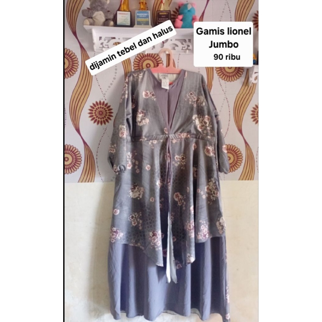GAMIS JUMBO BAHAN LIONEL RICHIE brand NYSSA