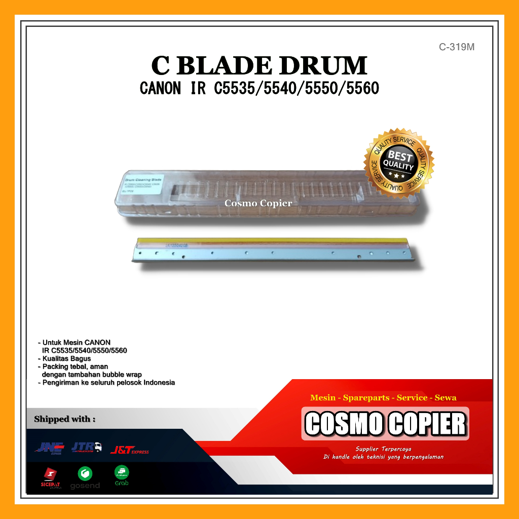 Cleaning Blade Drum CANON IR C5030/5035/5045/5235/5240/5250/5255/5535/5540/5550