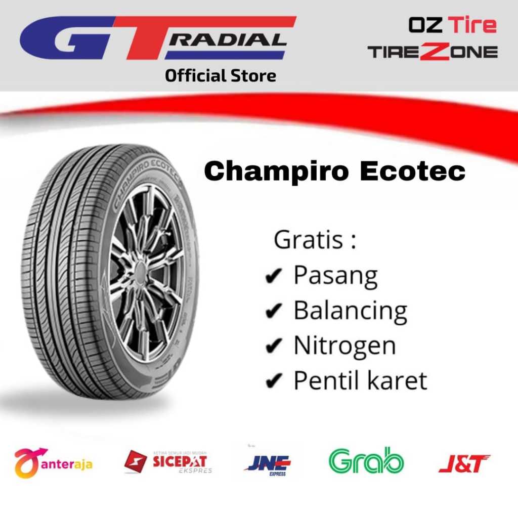Ban Mobil GT Radial 205/60 R16 Champiro Ecotec