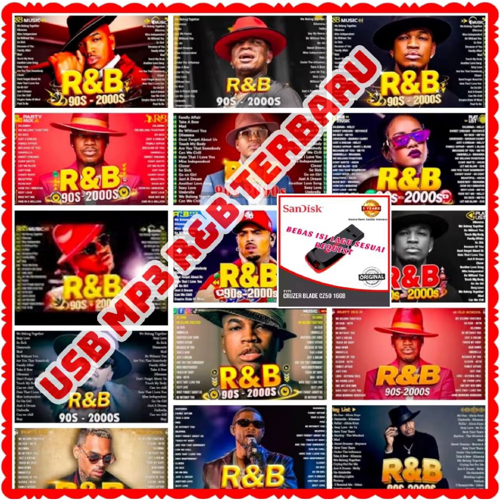 ORIGINAL FLASHDISK ISI LAGU POP BARAT RNB TERBARU-USB ISI LAGU BARAT TERBARU-FLASHDISK LAGU MOBIL