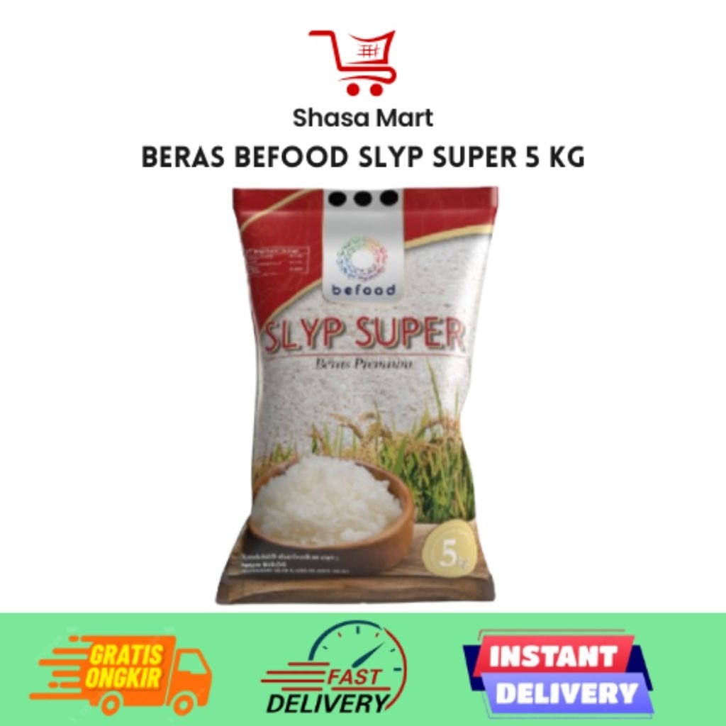 Beras SLYP Super 5Kg - Befood
