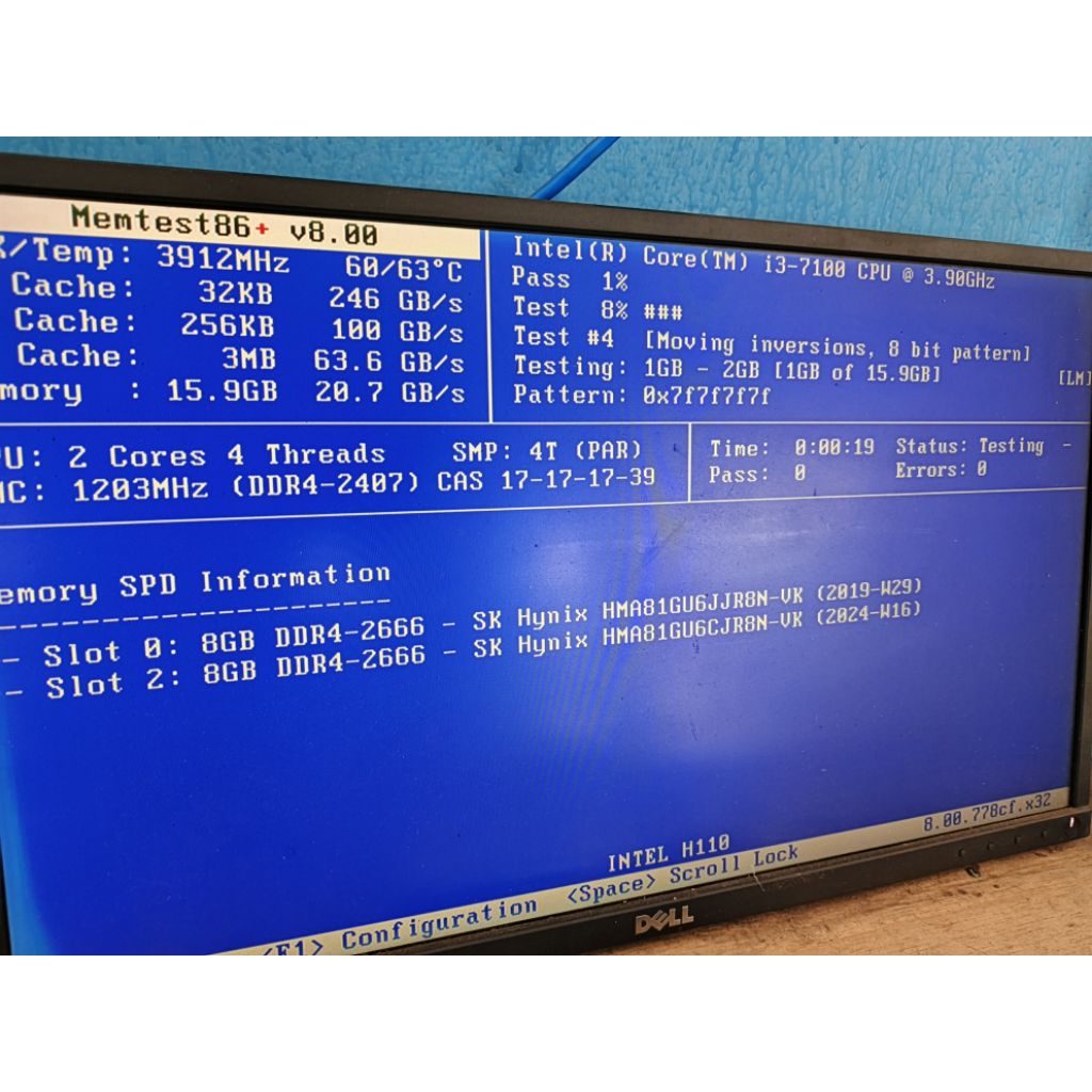 SK Hynix 8GB x 2 PC2666 Intel AMD