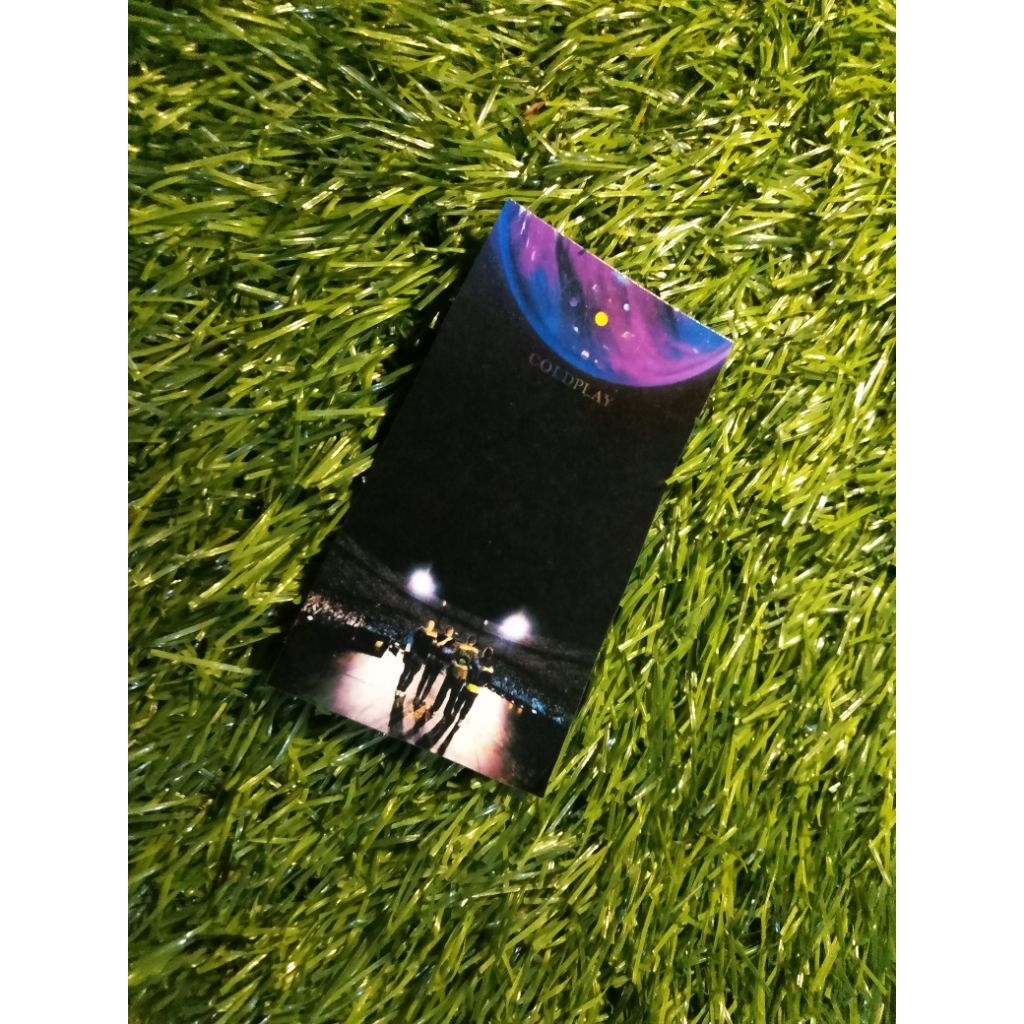 stiker vinyl coldplay