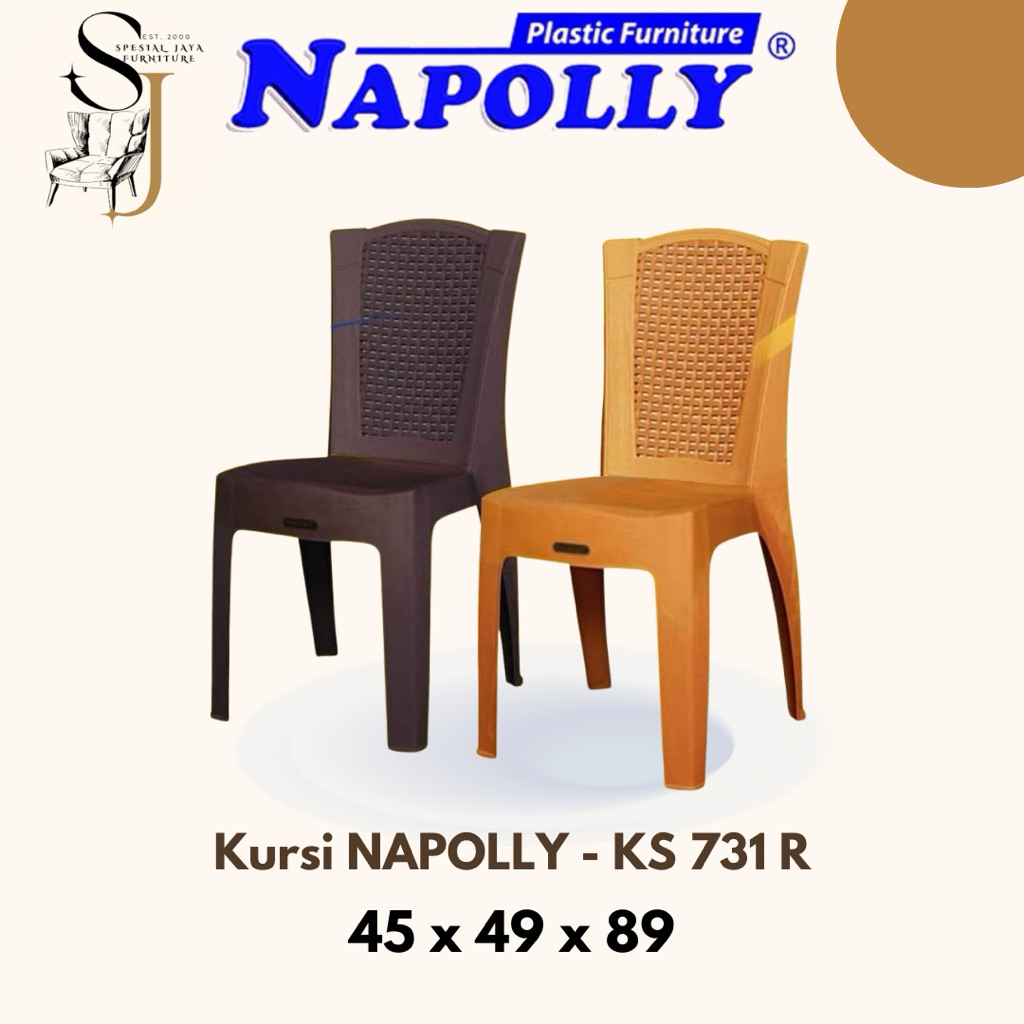 Kursi Plastik  NAPOLLY - KS 731 R
