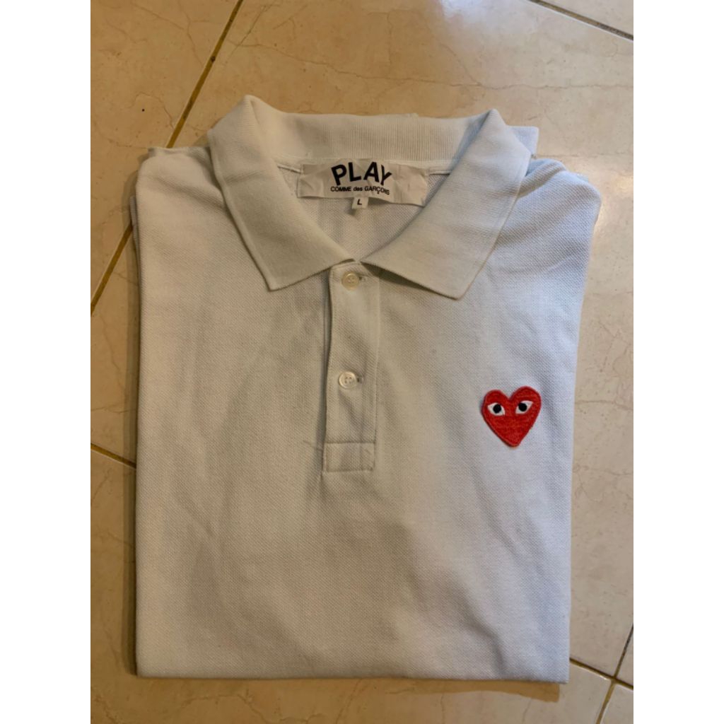 polo shirt play cdg