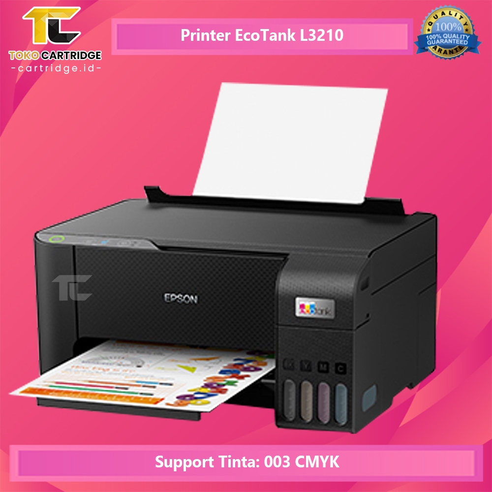 Printer L3210 L3211 L3216  All-in-One (Print - Scan - Copy), L121  PrintOnly Pengganti L360 L3110 Mu