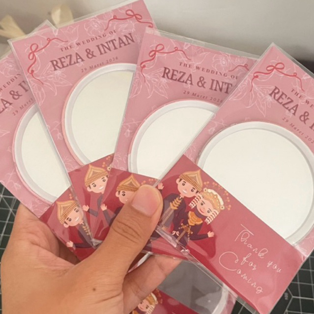 SOUVENIR NIKAH | Souvenir kaca bulat murah