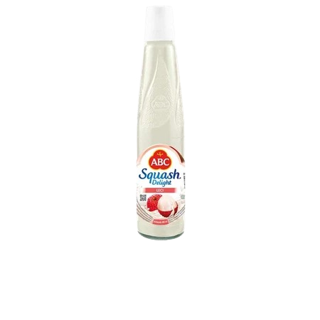 Sirup Abc Squash Delight Leci 450 ML Rasa Manis Sebagai Campuran Minuman Dessert