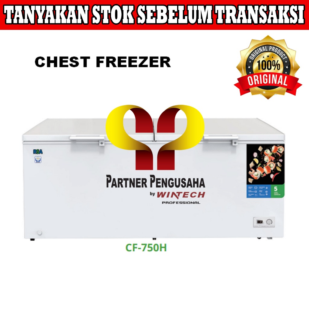 RSA CF-750H CHEST FREEZER / FREEZER BOX 688 LITER