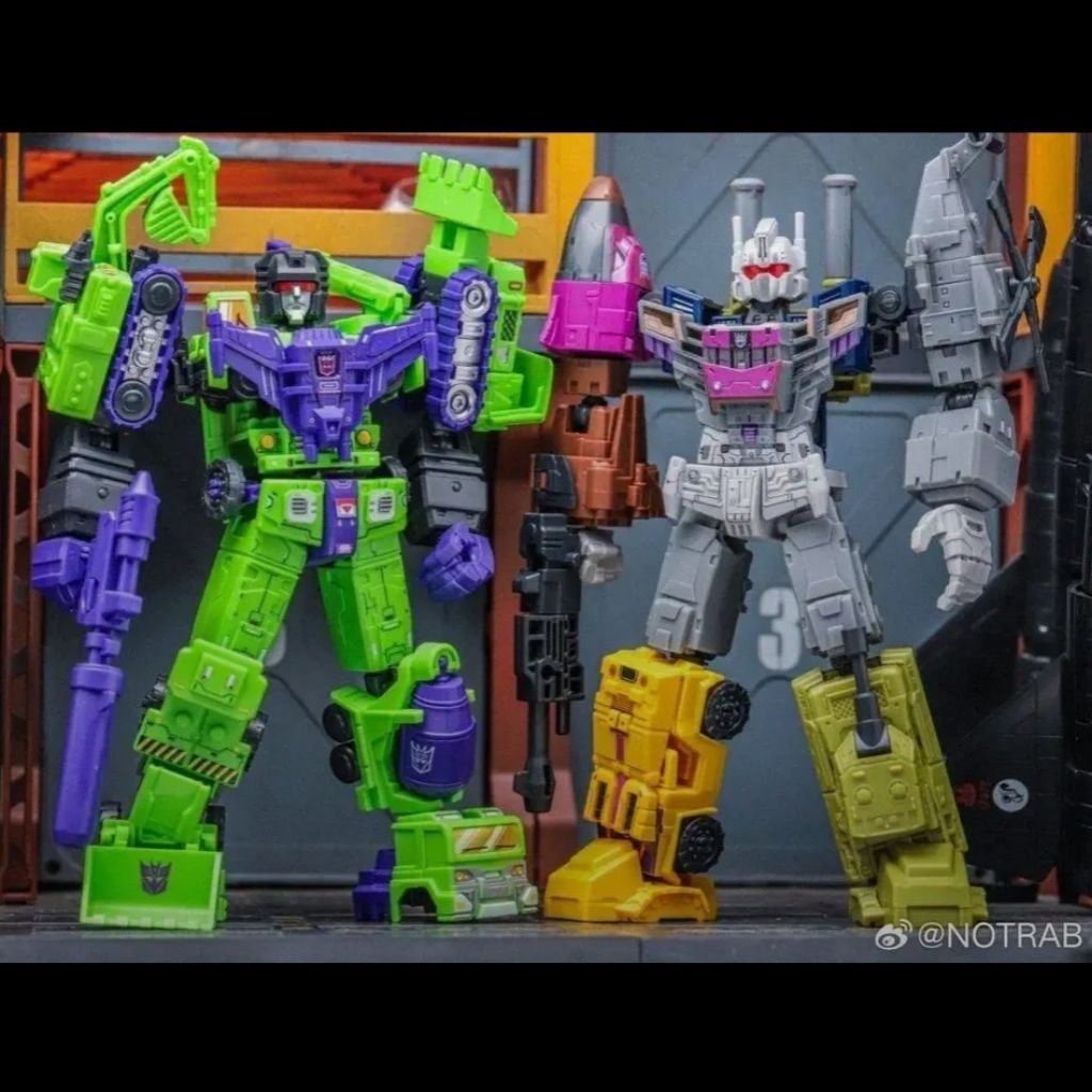 Blokees Transformers Combiner Part (Devastator, Bruticus, Volcanicus)