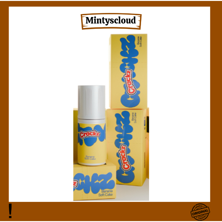 CRACKZ BANANA SOFTCAKE SERIES SALTNIC 30ML 100% AUTHENTIC