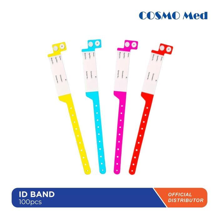 COSMO MED ID Band Gelang Pasien Rumah Sakit Anak & Dewasa
