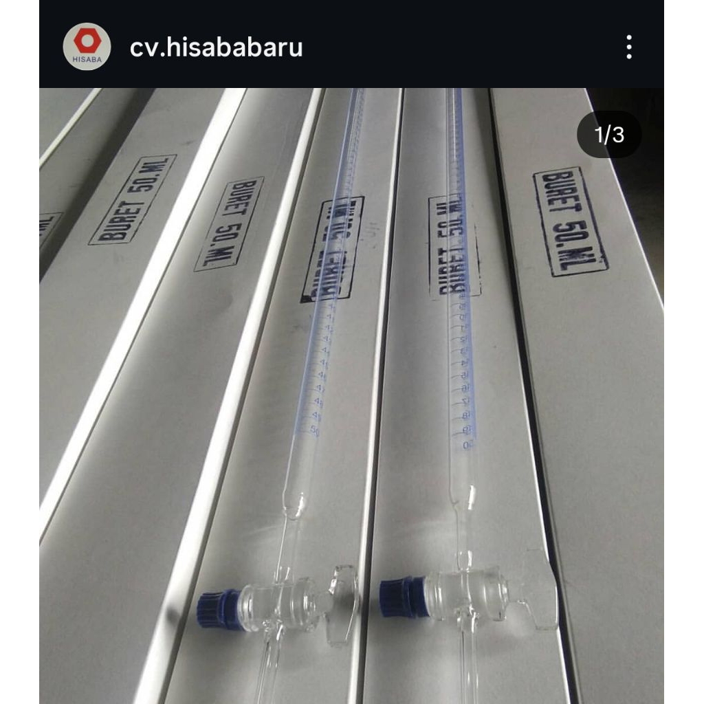 Buret50mlPYREX /buret25ml