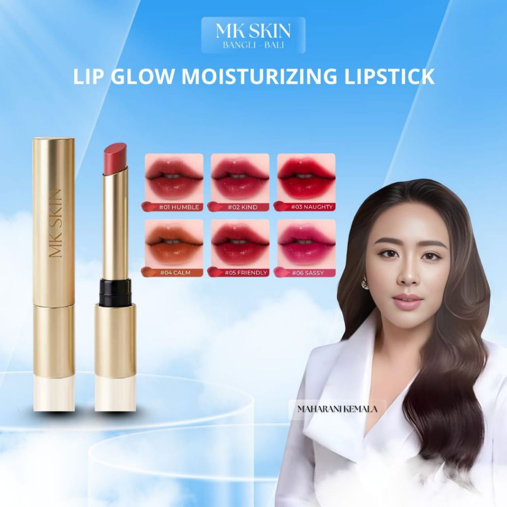 MK SKIN - LIP GLOW MOISTURIZING BY MAHARANI KEMALA