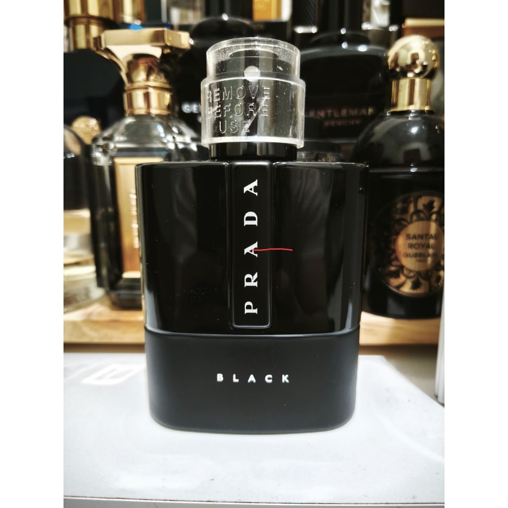 Prada lunna rossa black 100ml preloved