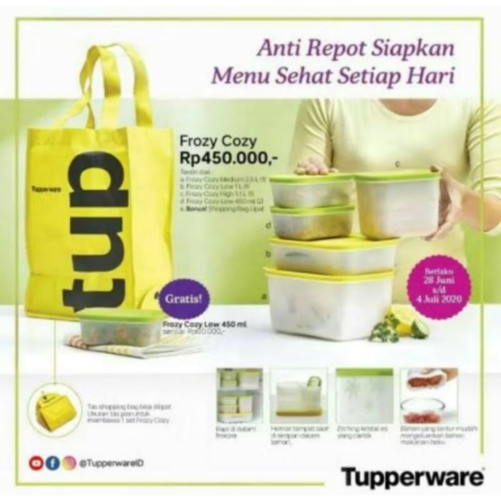 Frozy Cozy tupperware